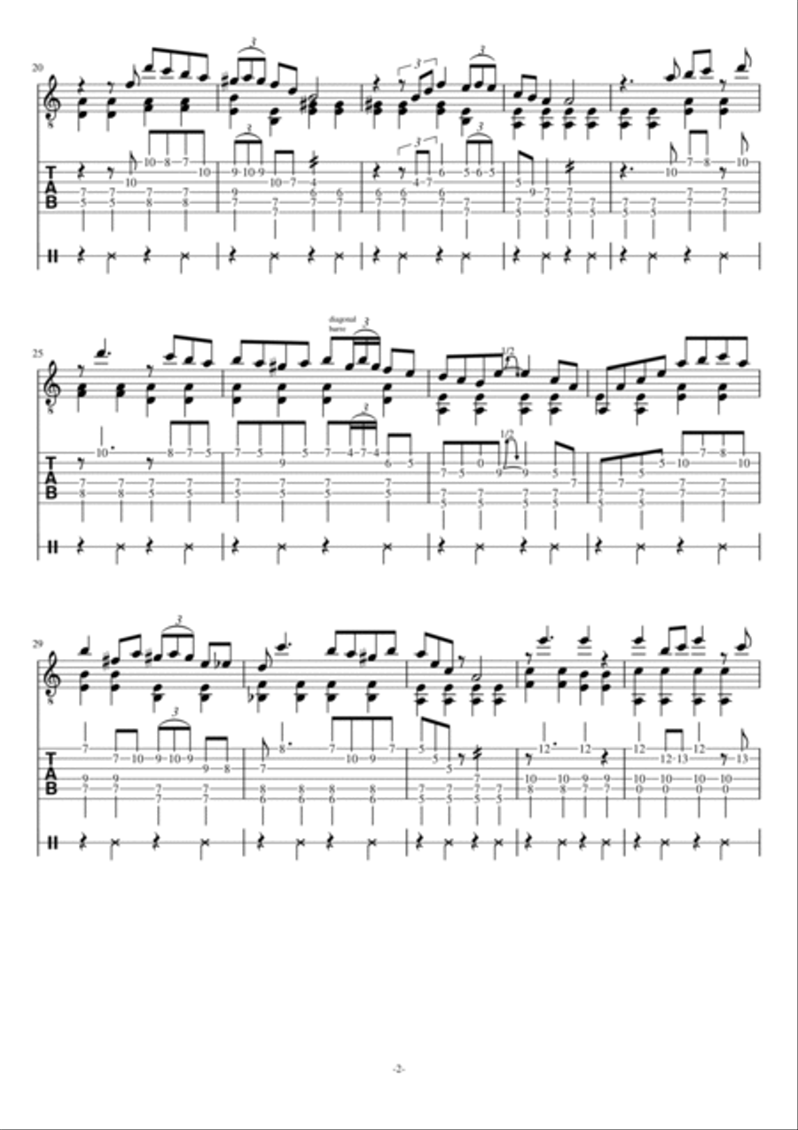 Minor Swing Minor Swing Acoustic Guitar scores gallery preview page 2