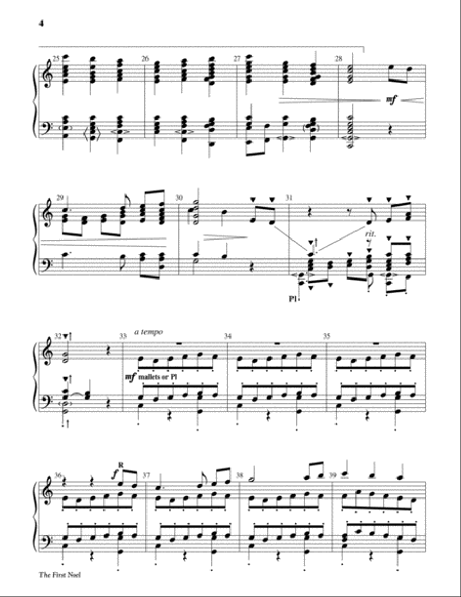 The First Noel 5-Octaves scores gallery preview page 4