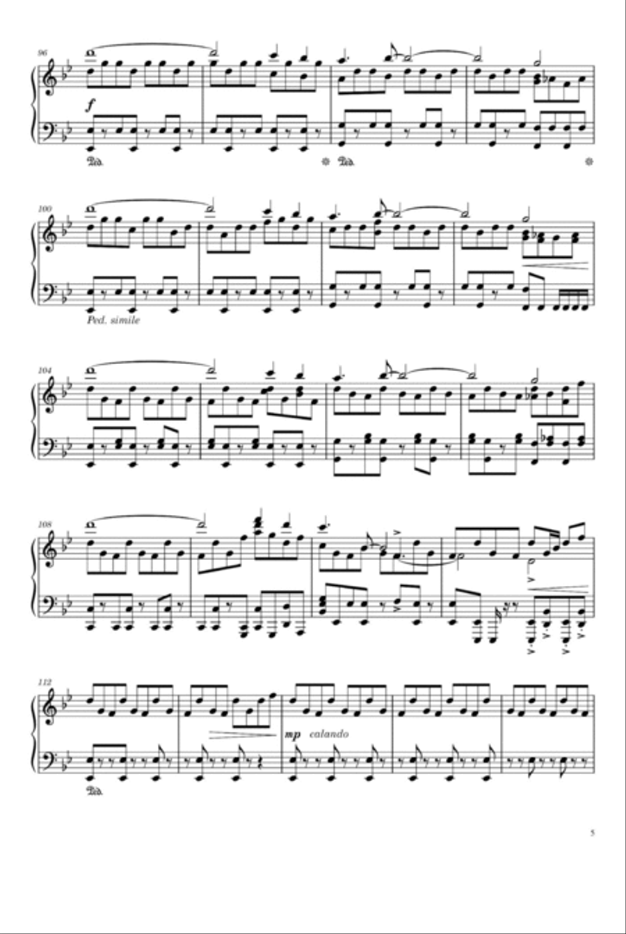 Alpha Piano Solo scores gallery preview page 5