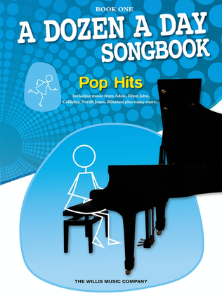 Book cover for A Dozen A Day Songbook 1 Pop Hits