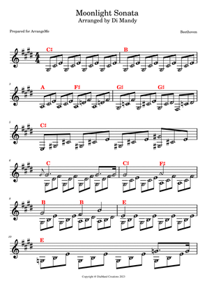Moonlight Sonata 1st movement