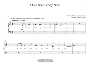 I Can See Clearly Now (arr. Jason Sifford)