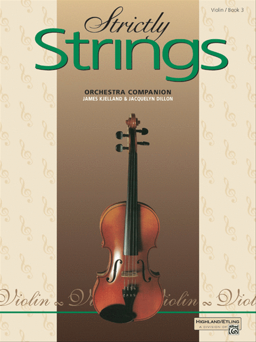 Strictly Strings, Book 3 Chamber Orchestra scores gallery preview page 1