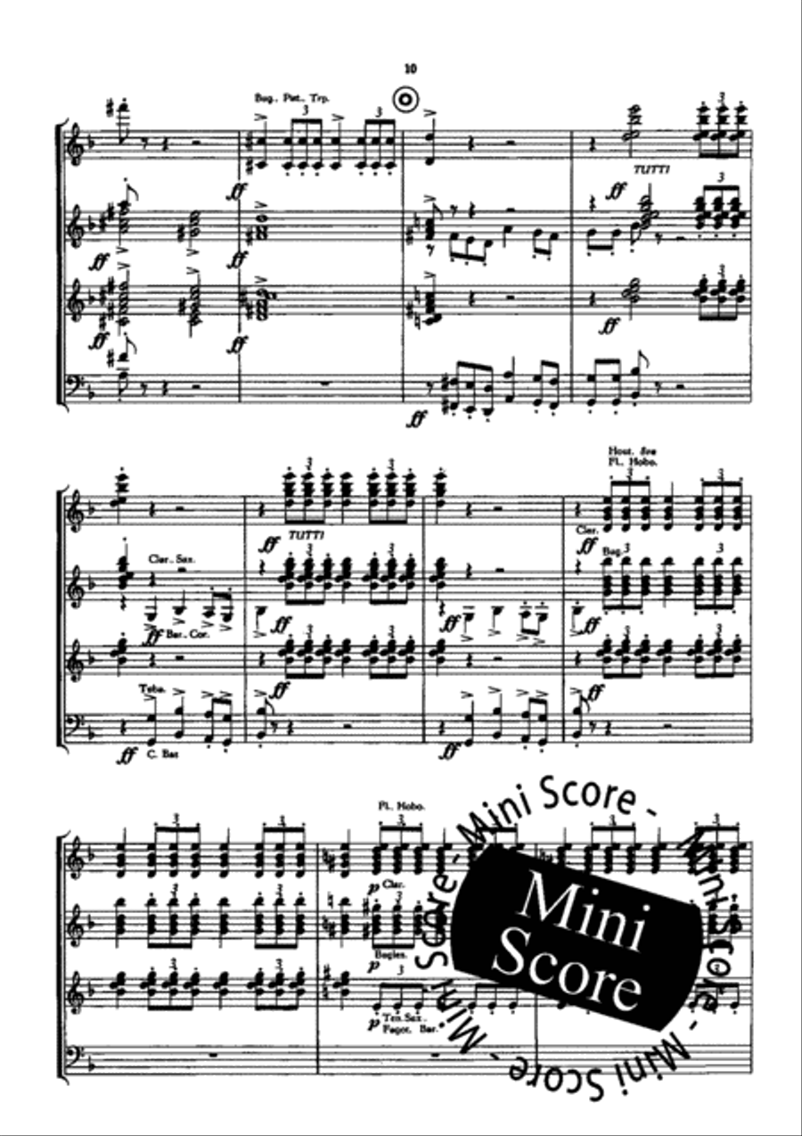 Le Roi D'Ys Le Roi D'Ys Fanfare Band scores gallery preview page 12