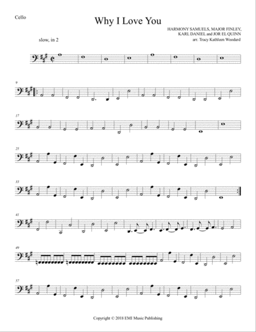 Why I Love You Why I Love You String Quartet scores gallery preview page 6