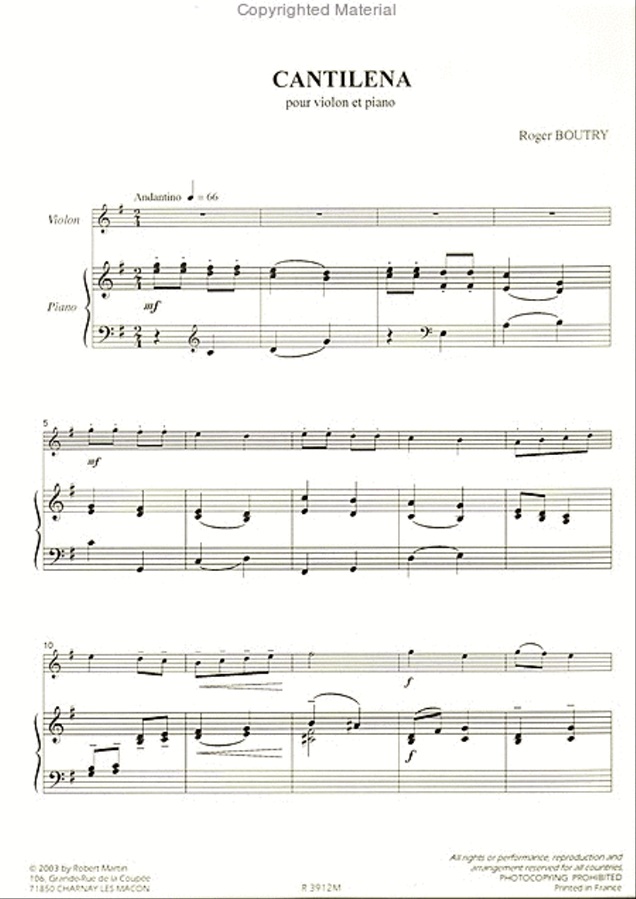 Refrain Piano Accompaniment scores gallery preview page 2
