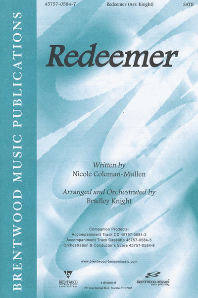 Redeemer (Split Track Accompaniment CD)