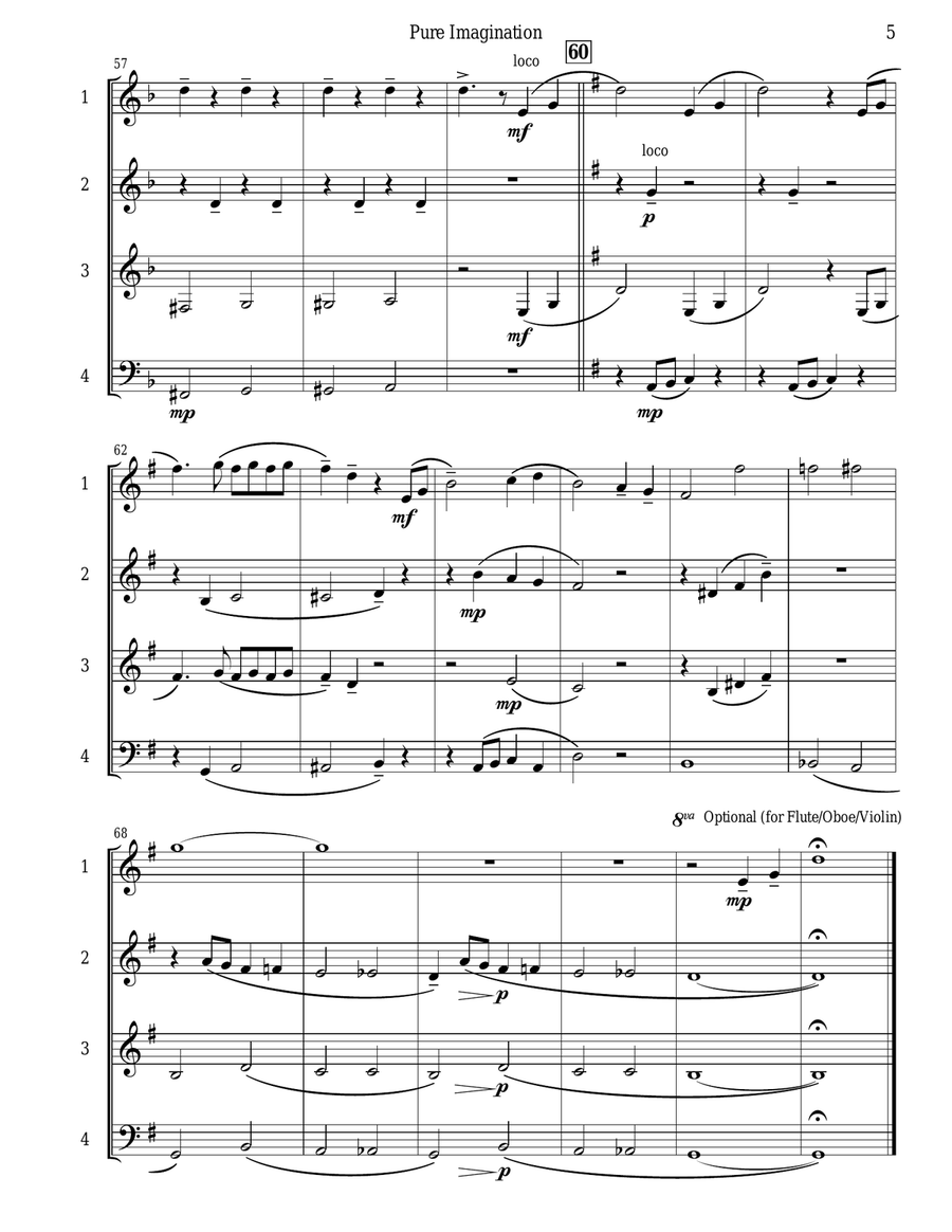 Pure Imagination Small Ensemble scores gallery preview page 6
