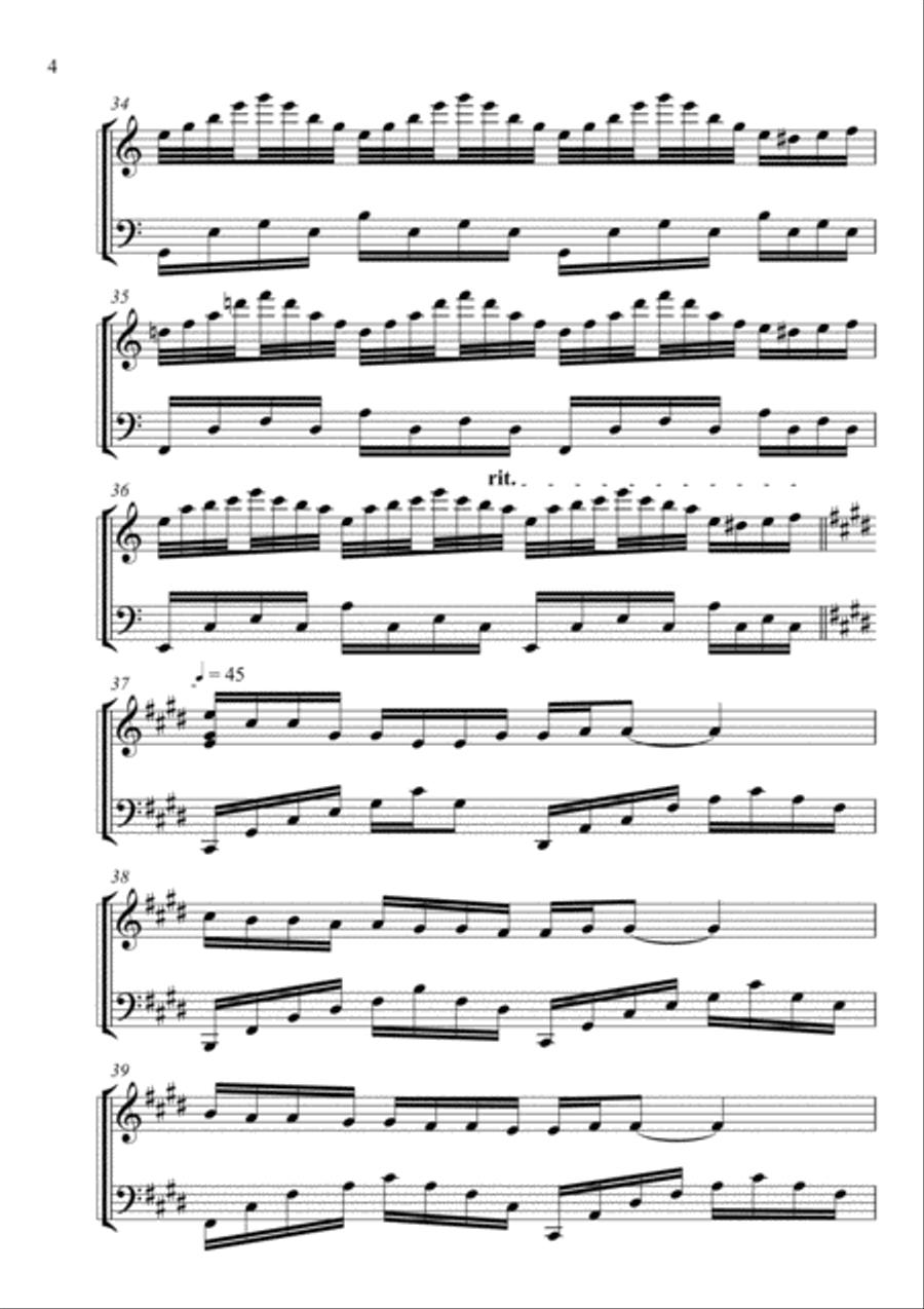 FLOW Piano Solo scores gallery preview page 4