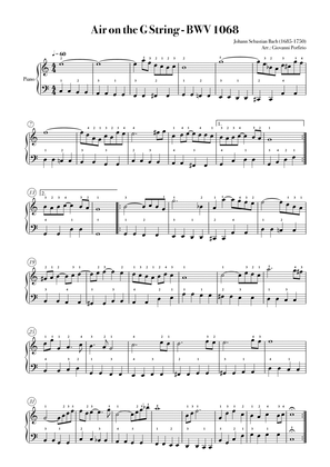 AIR, Bach (Early Intermediate Piano)