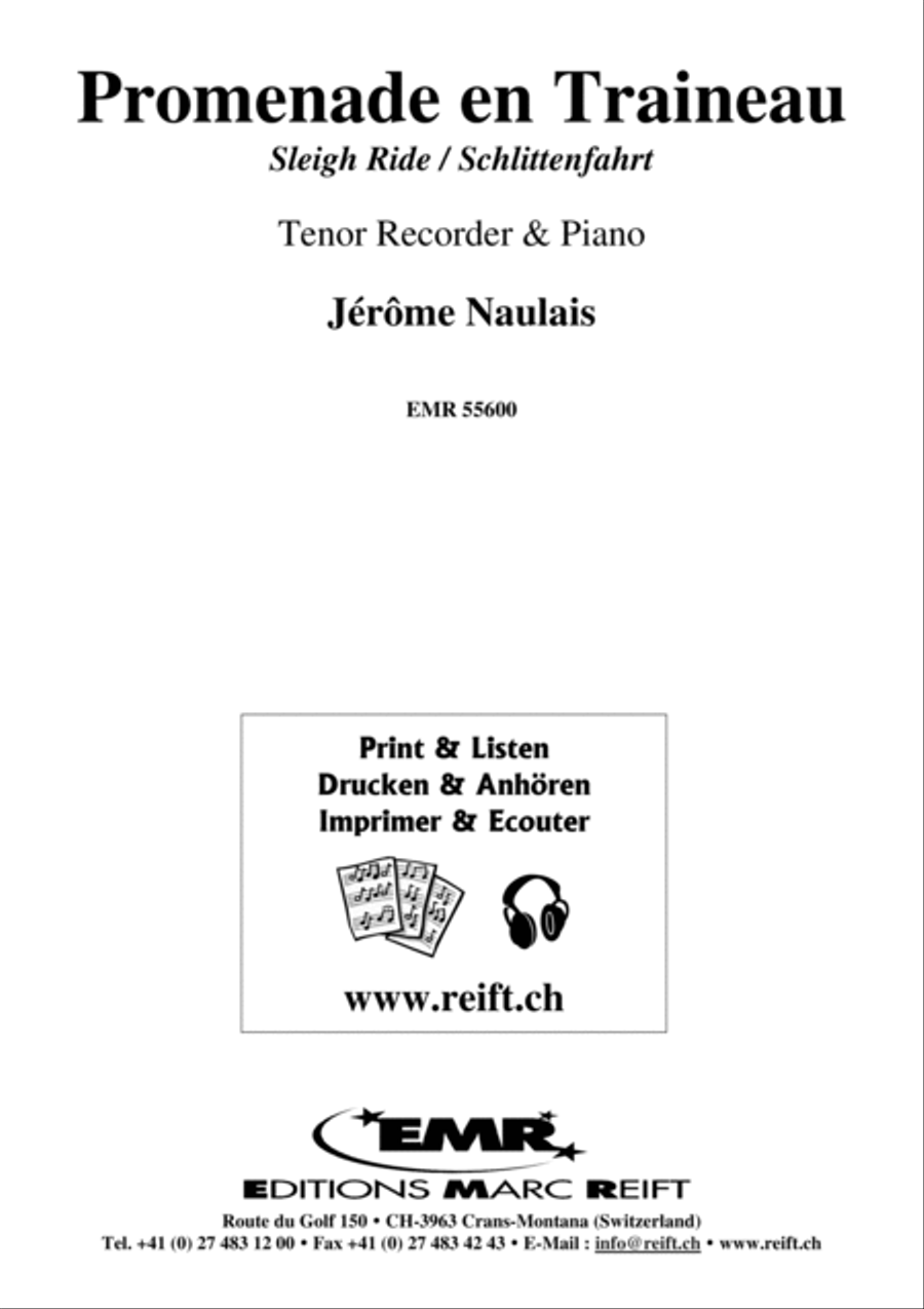 Promenade en Traineau Promenade en Traineau Tenor Recorder scores gallery preview page 2