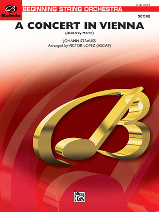 A Concert in Vienna (Score only)