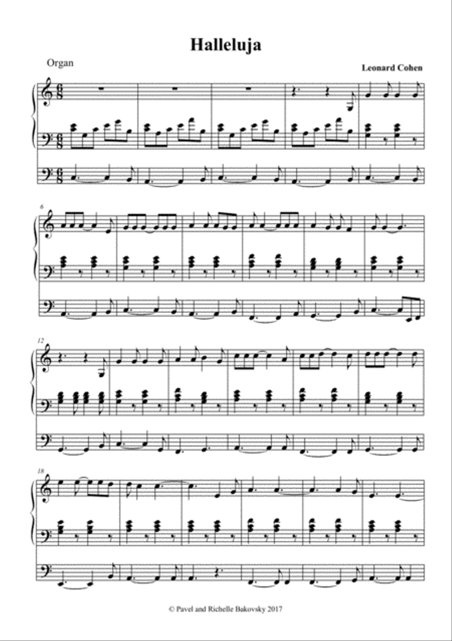 Hallelujah Horn scores gallery preview page 6