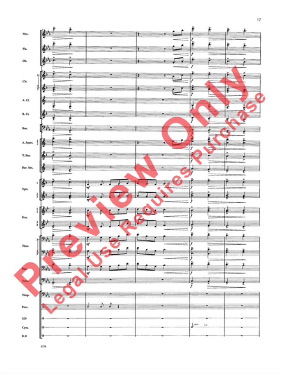 Ballymore Down Concert Band scores gallery preview page 18
