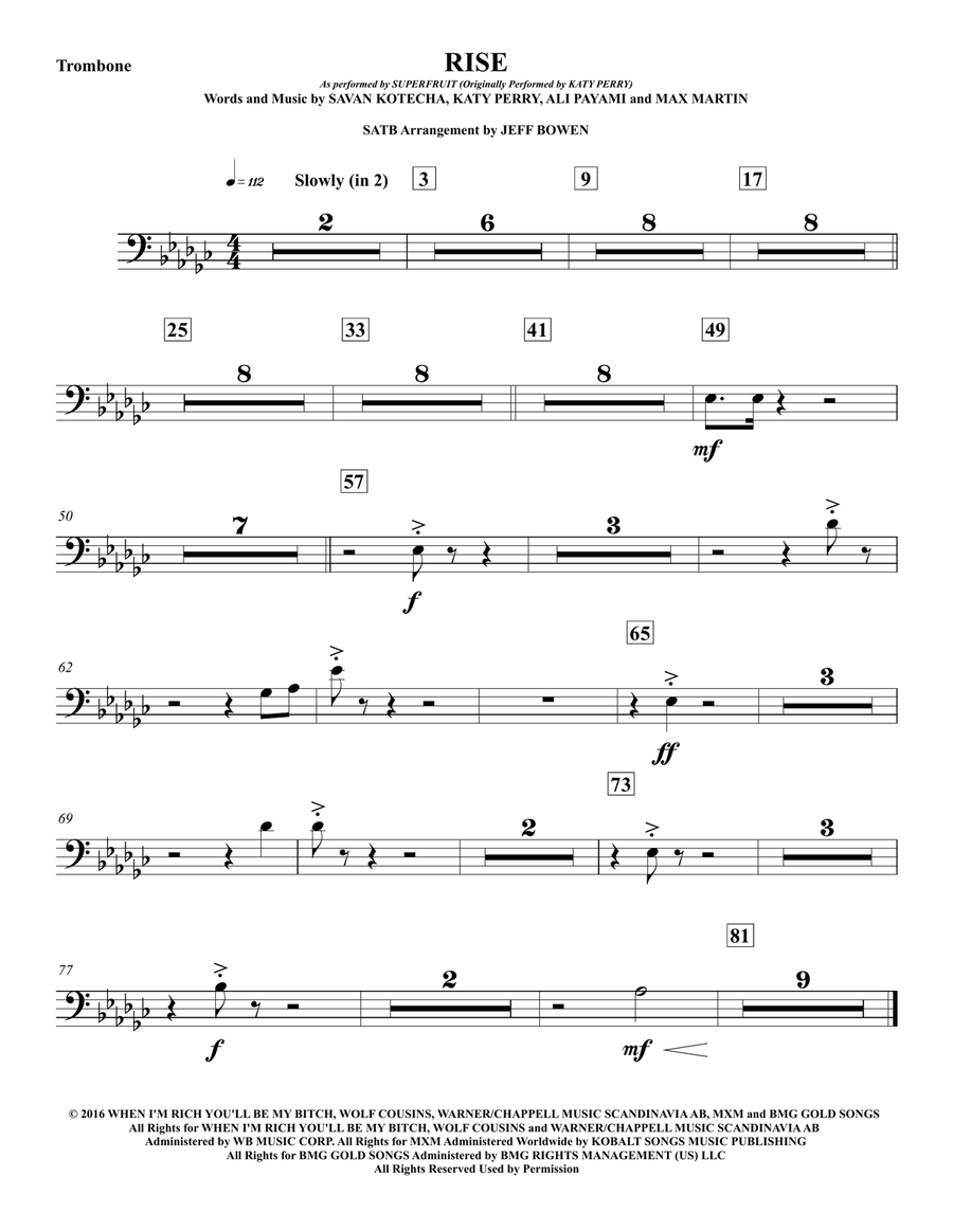 Rise Concert Band scores gallery preview page 2