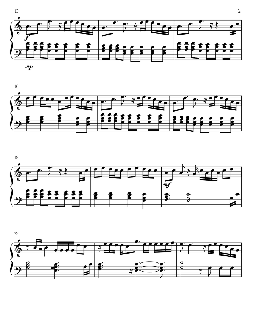 They Don't Know About Us They Don't Know About Us Piano Solo scores gallery preview page 2