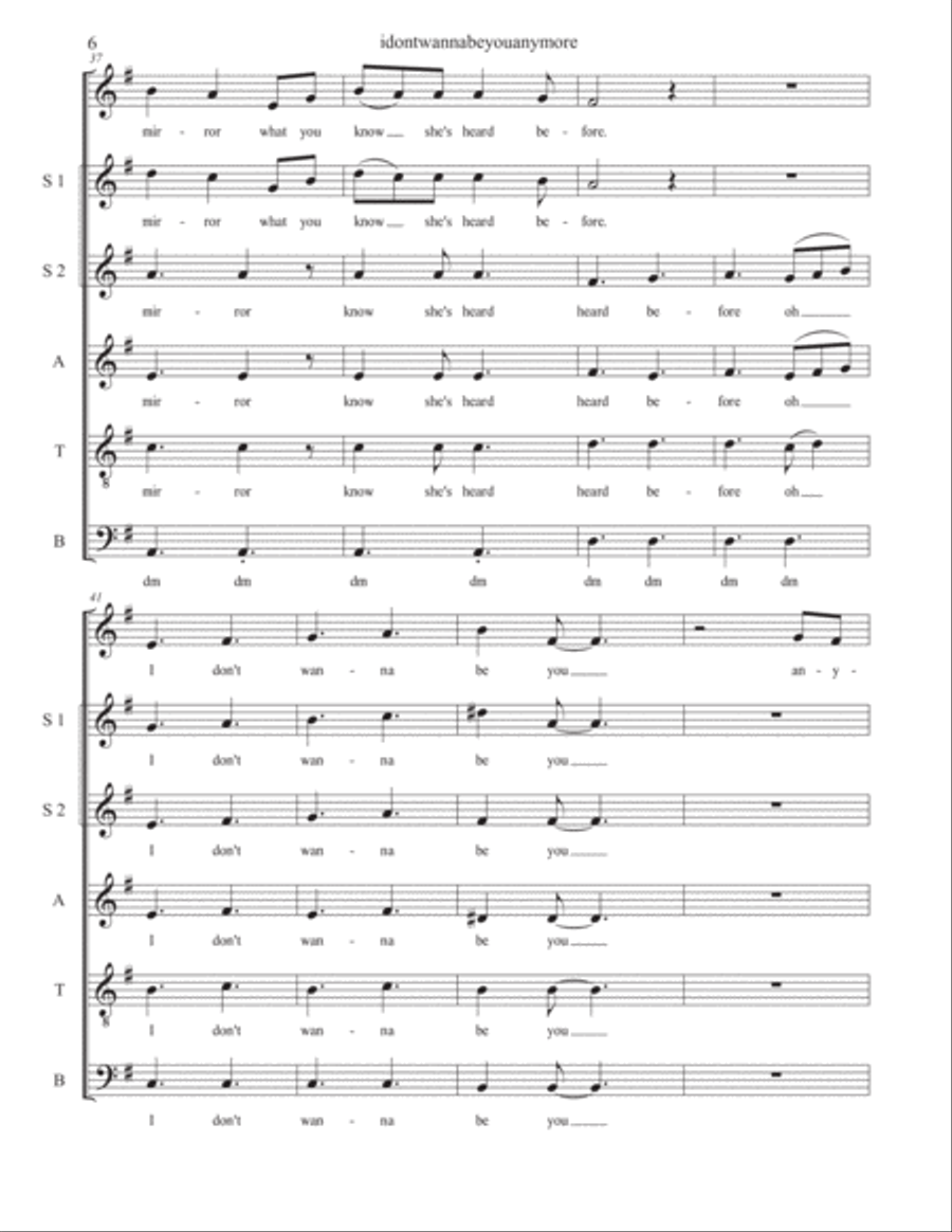 Idontwannabeyouanymore Divisi scores gallery preview page 6