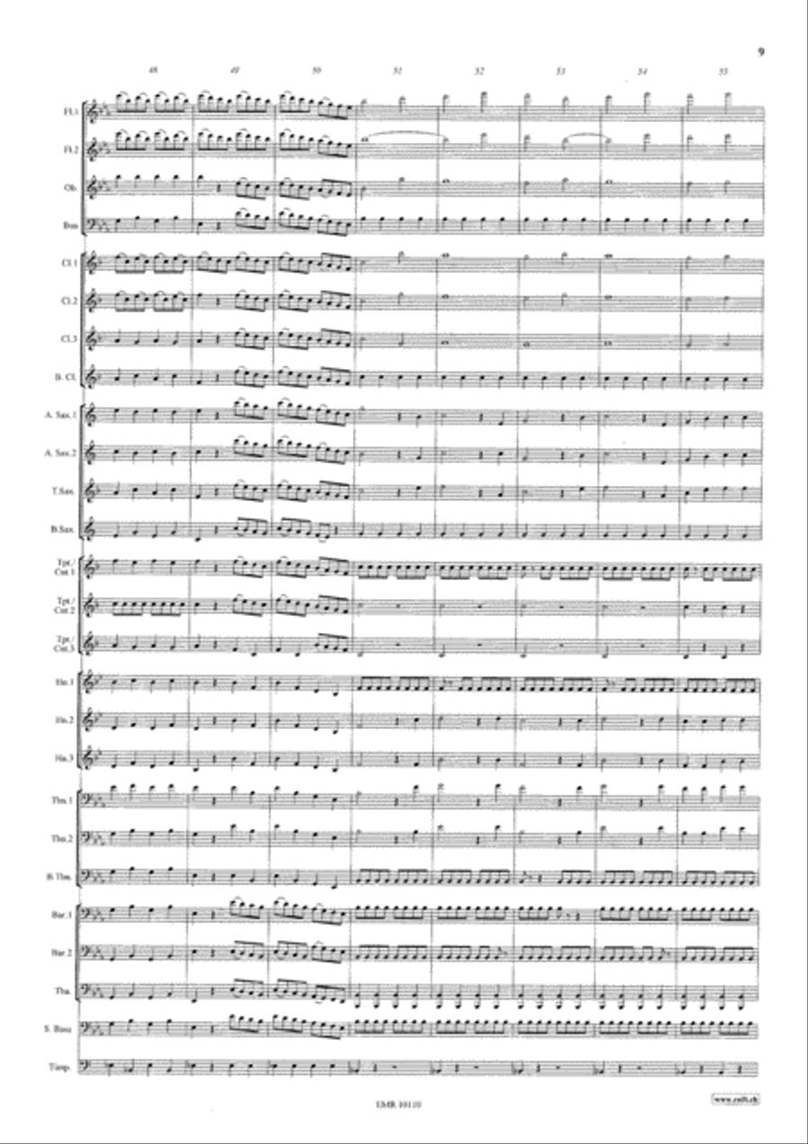 The Marriage Of Figaro The Marriage Of Figaro Concert Band scores gallery preview page 10