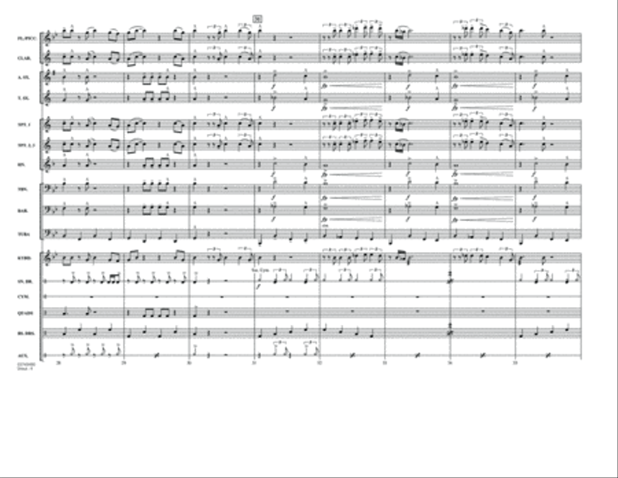 Shout - Full Score Score scores gallery preview page 4