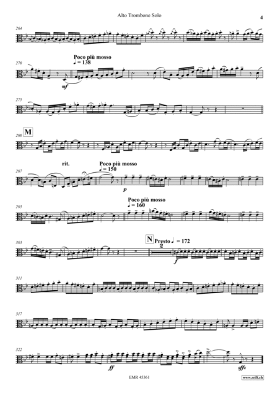 Carmen Fantasy Piano Accompaniment scores gallery preview page 5