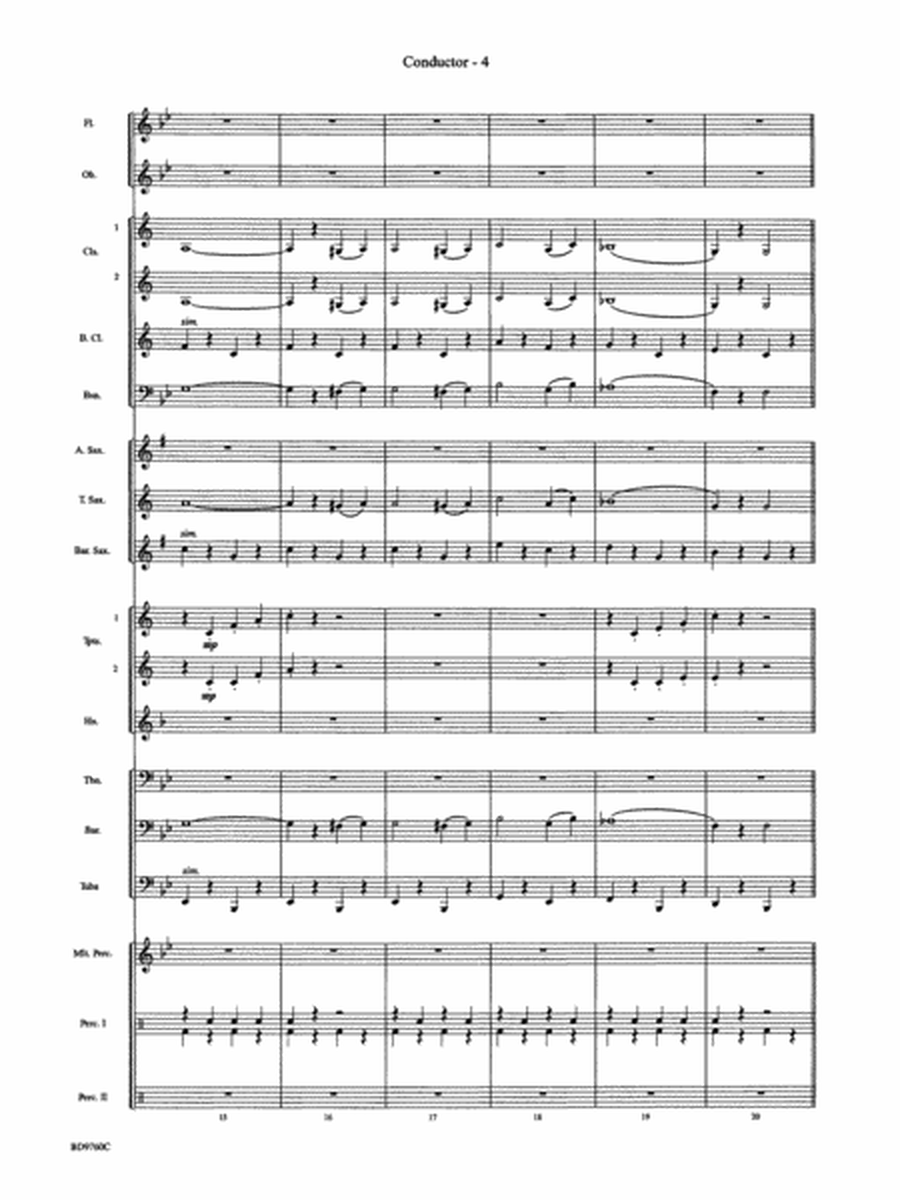 March Mania! (A Potpourri of Great March Melodies): Score
