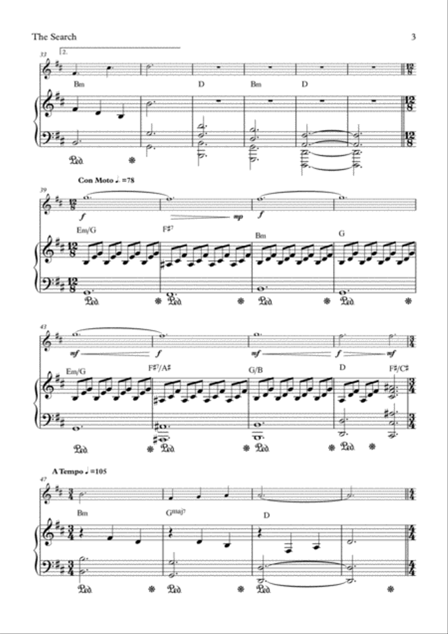 The Search Piano scores gallery preview page 6