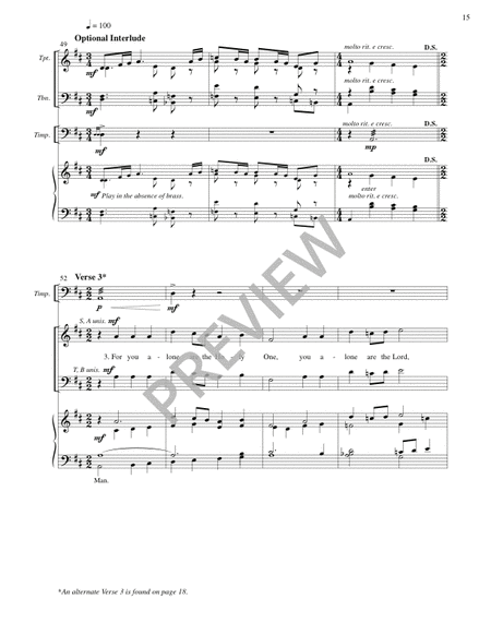 Mass for a Servant Church (Full Score)