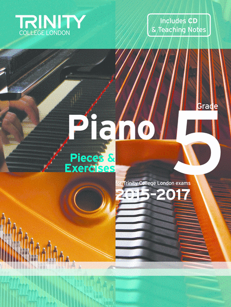Piano Grade 5 book   CD 2015-2017