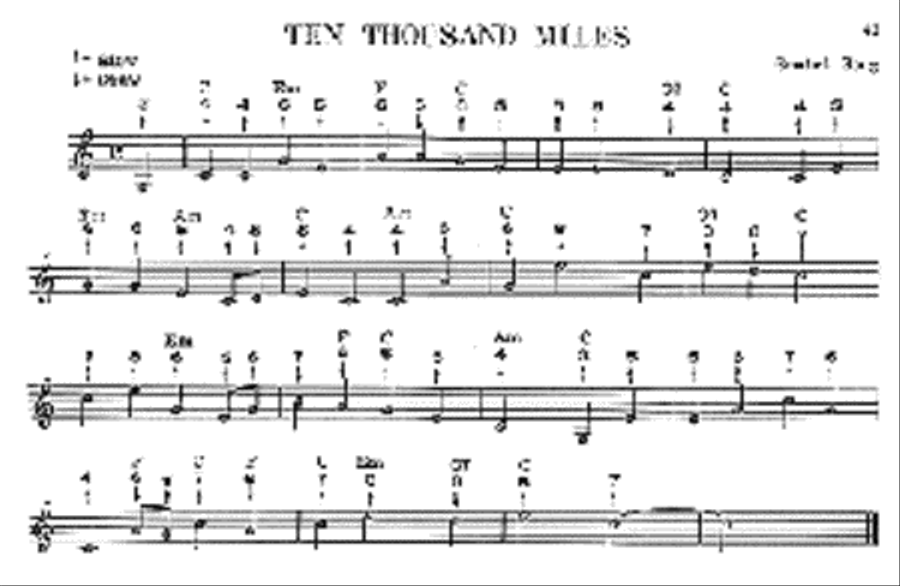 Harmonica Pocket Companion Harmonica scores gallery preview page 3