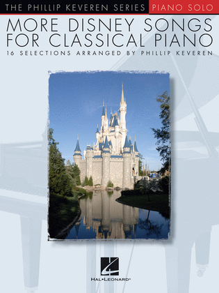 Book cover for More Disney Songs for Classical Piano
