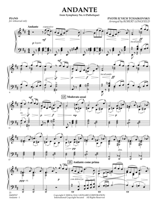 Andante (from Symphony No.6 "Pathetique") - Piano