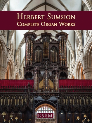 Book cover for Complete Organ Works of Herbert Sumsion