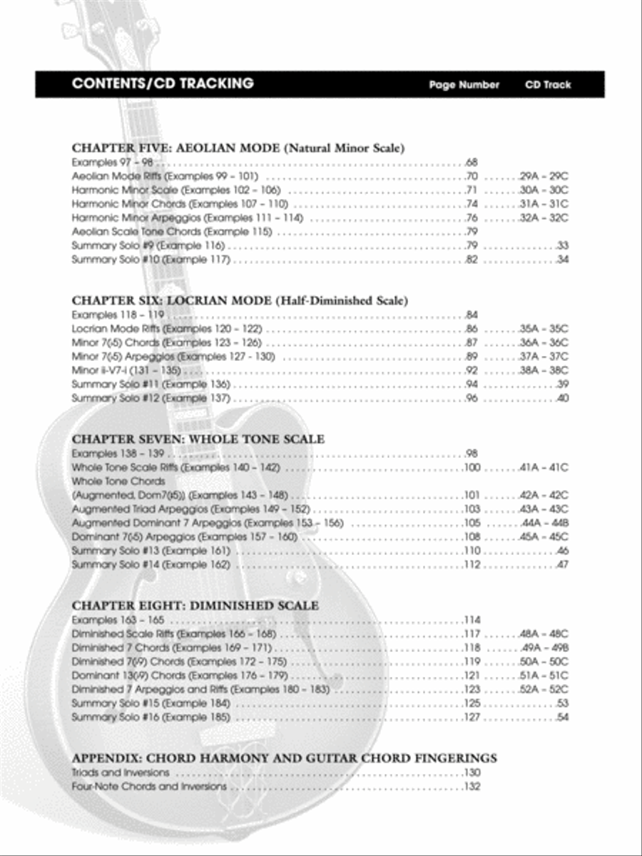 21st Century Pro Method - Jazz Guitar - Swing to Bebop (Book/CD) Electric Guitar scores gallery preview page 7