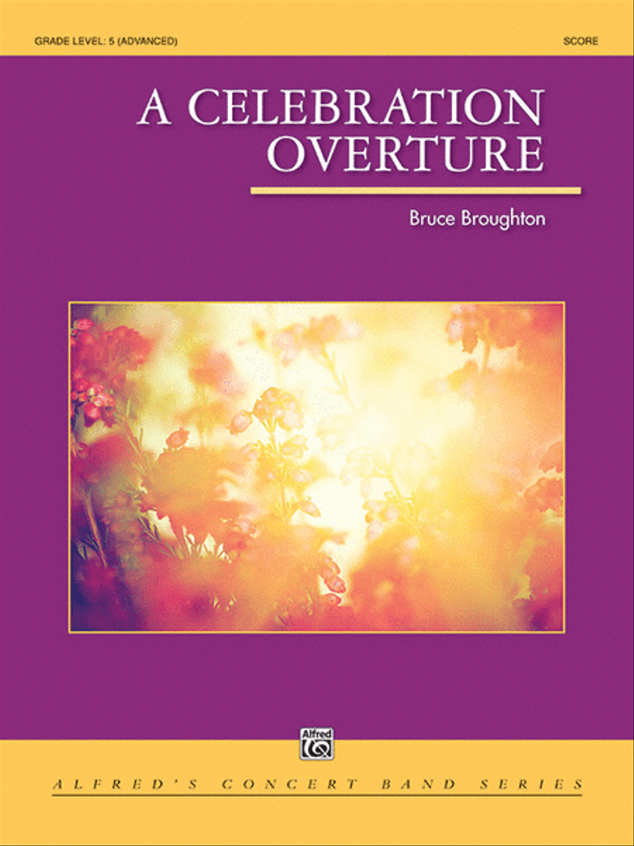 A Celebration Overture Concert Band scores gallery preview page 1
