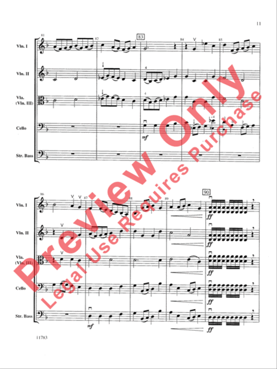 Arlington Sketches String Orchestra scores gallery preview page 12