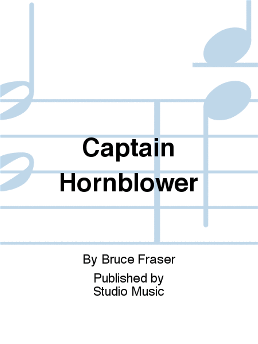Captain Hornblower Captain Hornblower Concert Band scores gallery preview page 1