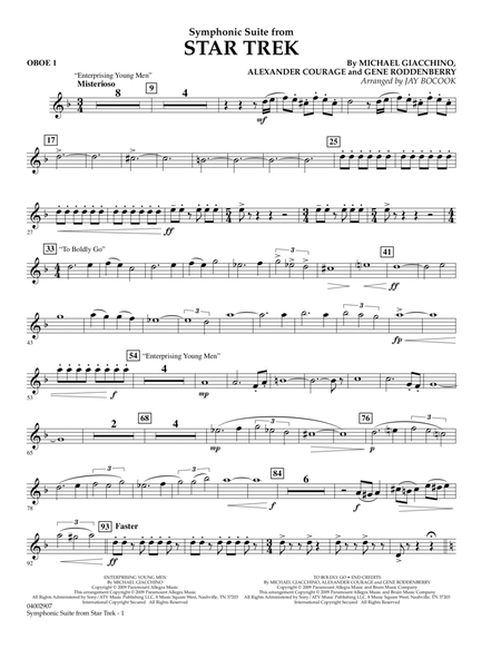 Symphonic Suite from Star Trek - Oboe 1