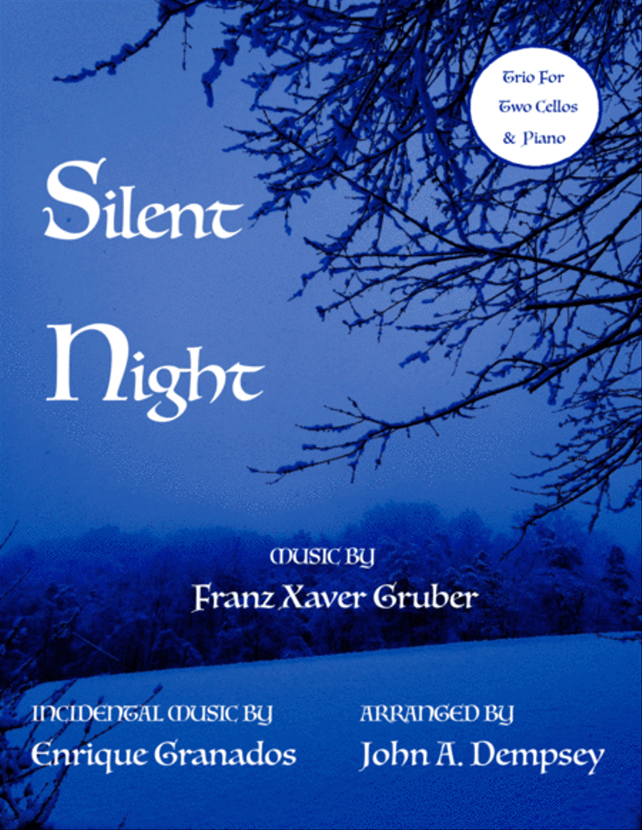 Silent Night (Trio for Two Cellos and Piano) String Duet scores gallery preview page 1