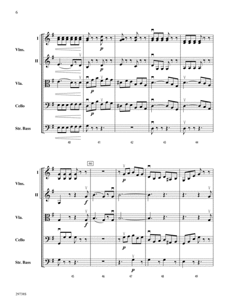 Italian Symphony (First Movement): Score