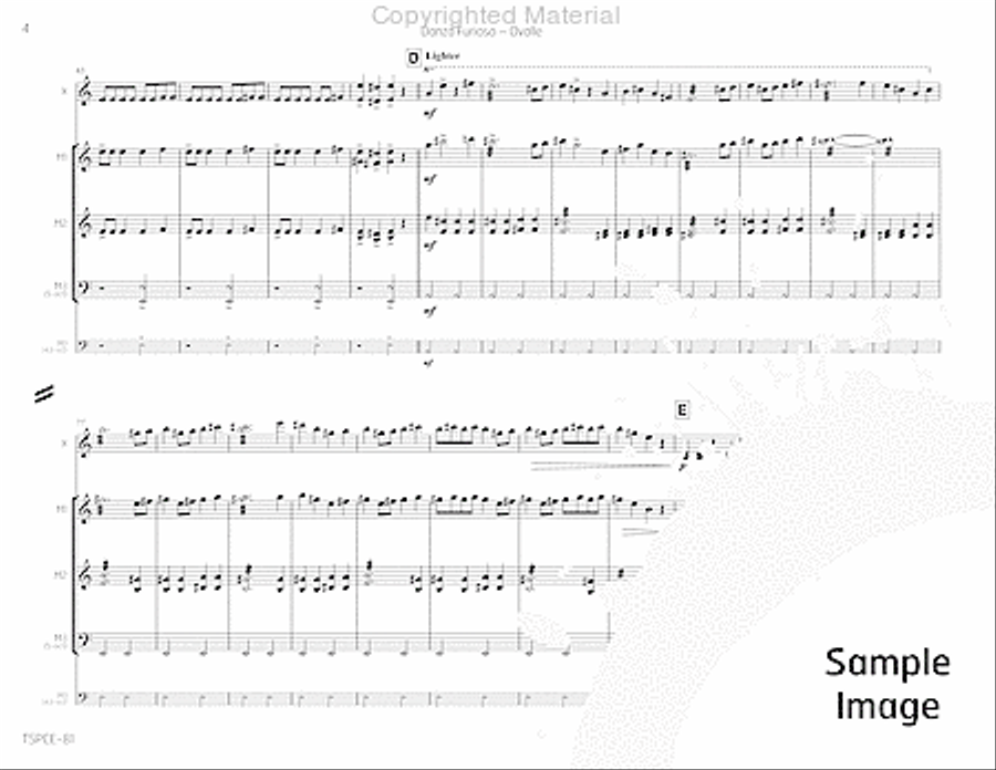 Danza Furioso Percussion Ensemble scores gallery preview page 7