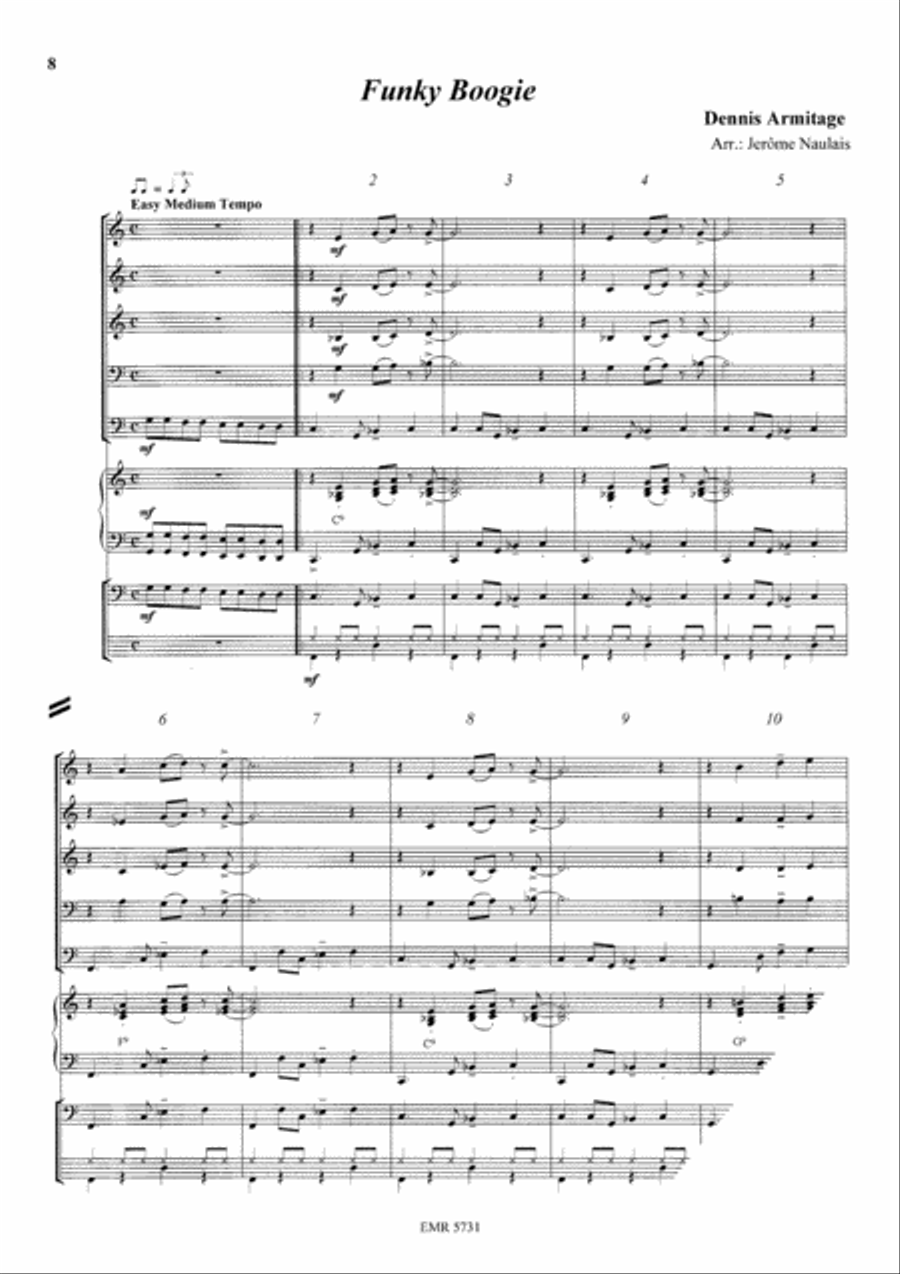 Boogie Boogie Brass Band scores gallery preview page 4