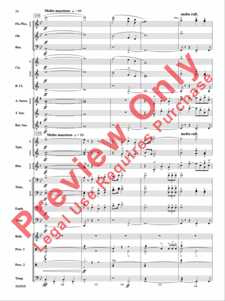 Der Lehrmeister Der Lehrmeister Concert Band scores gallery preview page 25