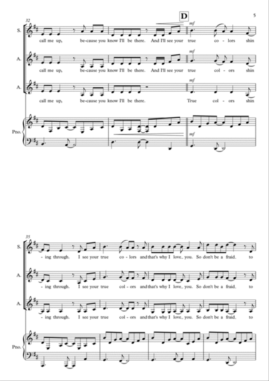 True Colors SSA scores gallery preview page 5