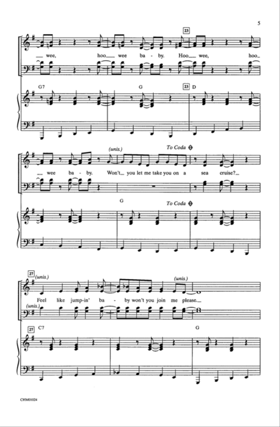 Sea Cruise Sea Cruise 4-Part scores gallery preview page 4