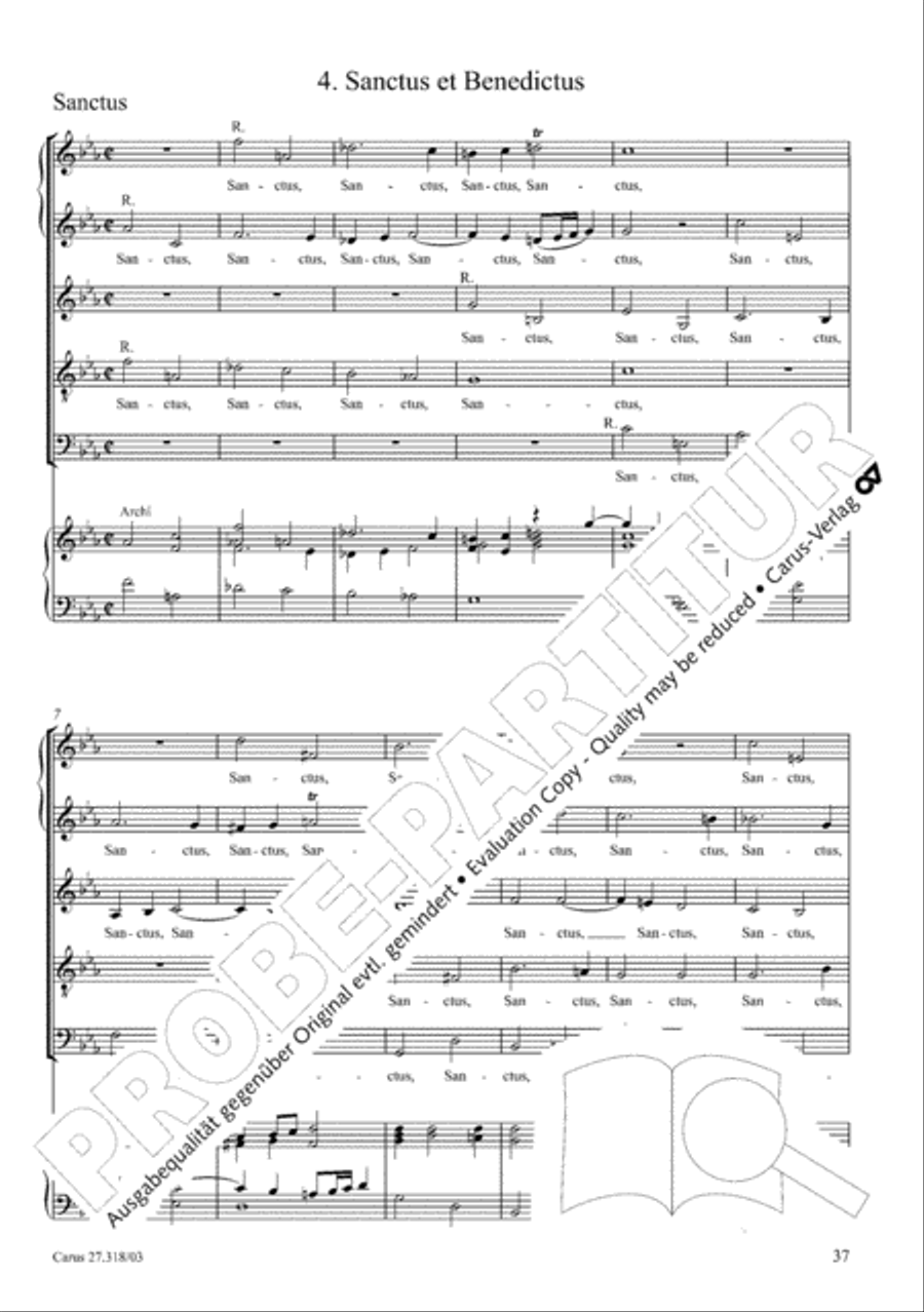 Requiem in F minor SSATB scores gallery preview page 38