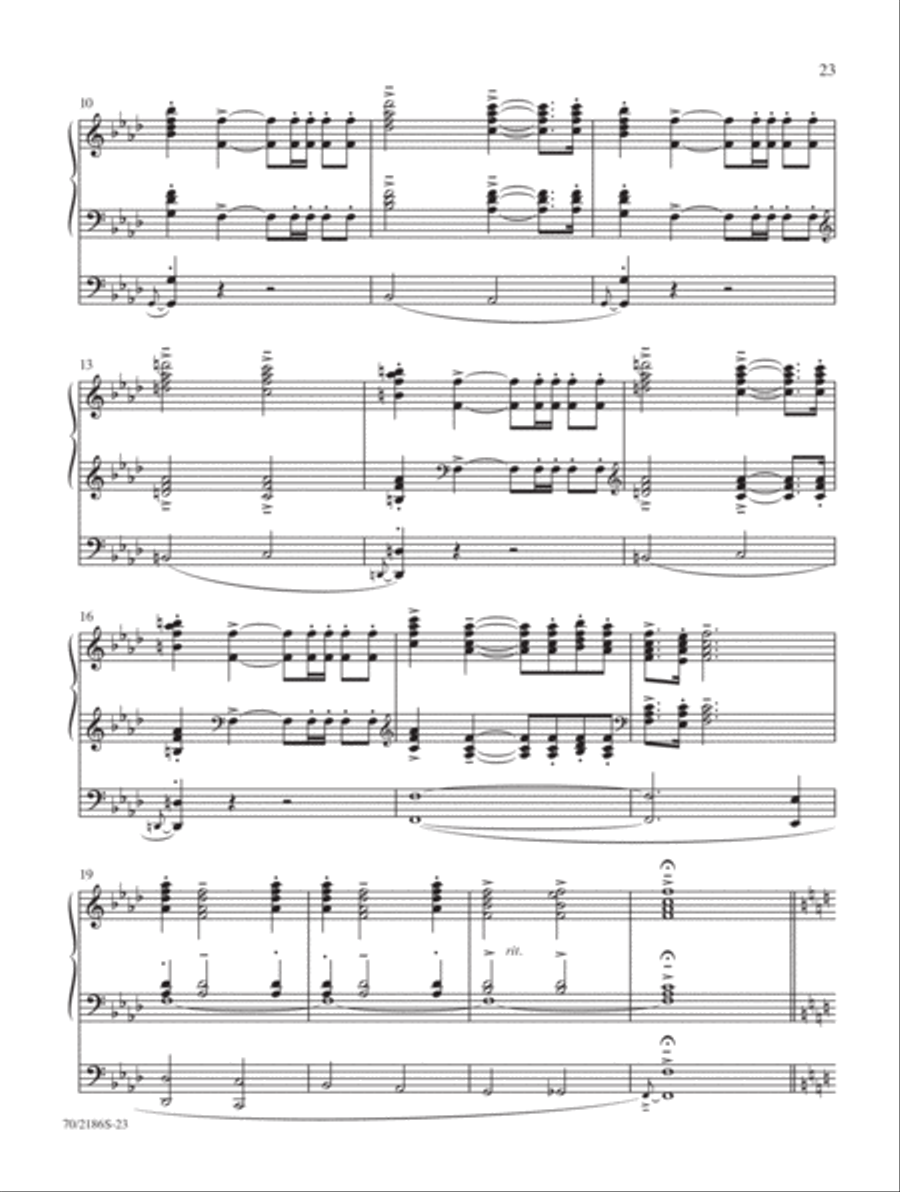 Inspirations Organ Solo scores gallery preview page 9