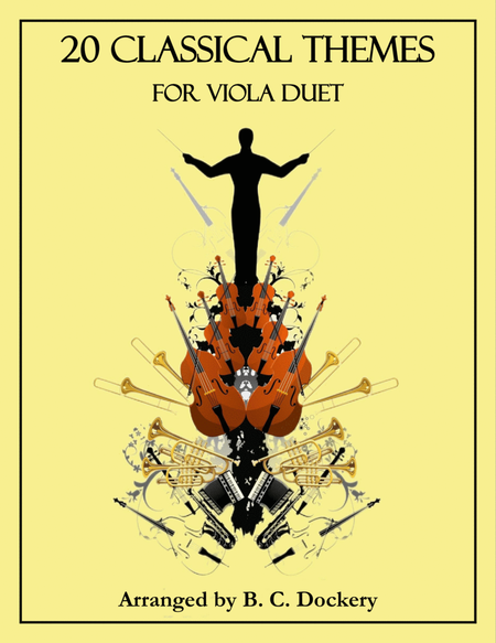 20 Classical Themes for Viola Duet image number null