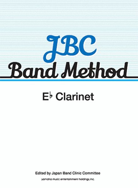 JBC BAND METHOD E Clarinet
