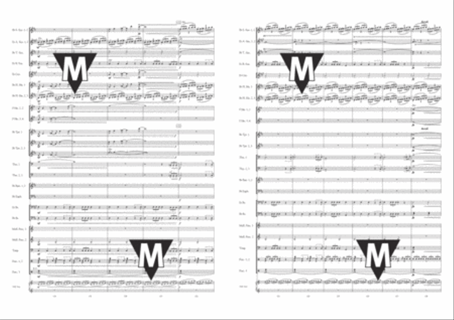 The Story of Anne Frank Fanfare Band scores gallery preview page 13