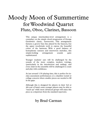 Moody Moon of Summertime